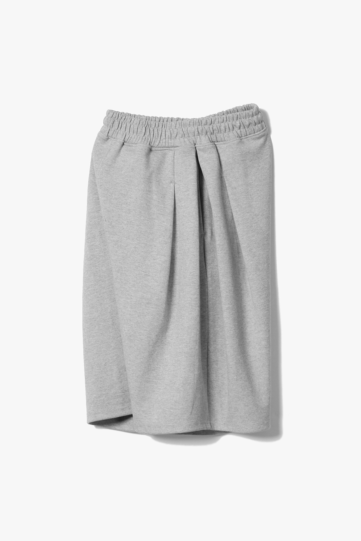 Deep 4 Tuck Sweat Shorts [Grey]