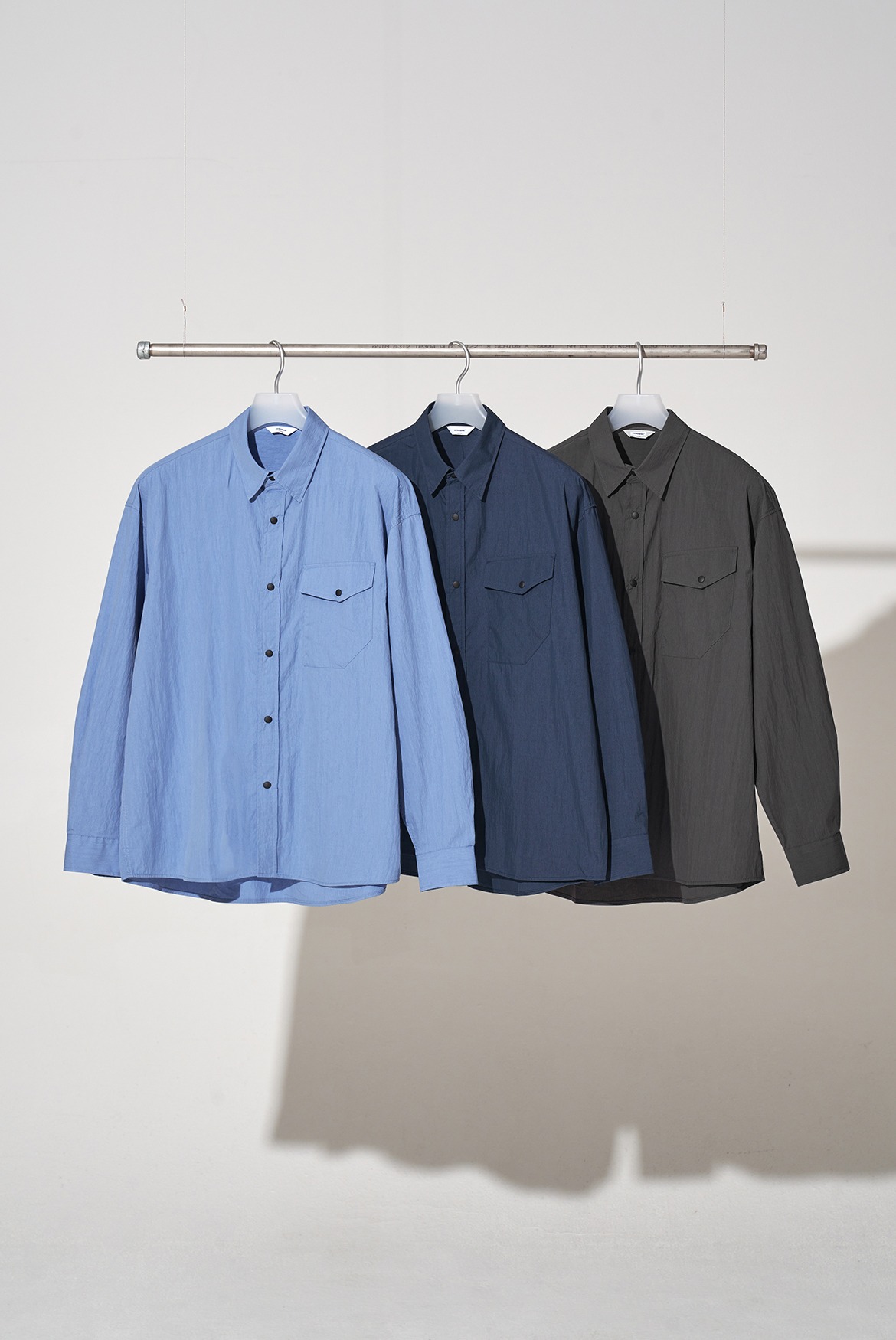 Easy Button Solid Nylon Shirts [5 Colors]